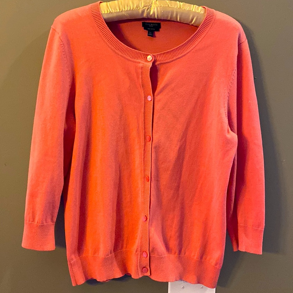 Talbots Blush Cardigan Lp
